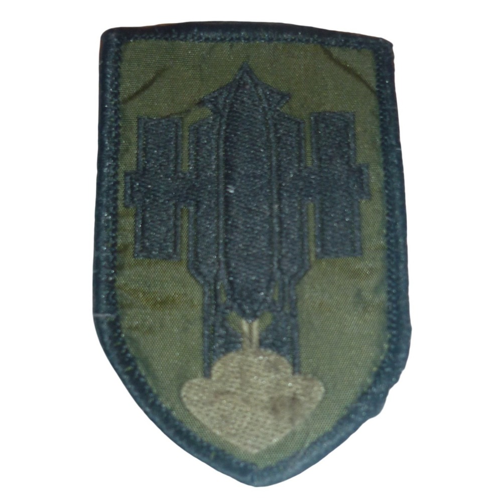 Vintage Subdued Defense Atomic Support Agency DASA Patch Mushroom Cloud Bomb